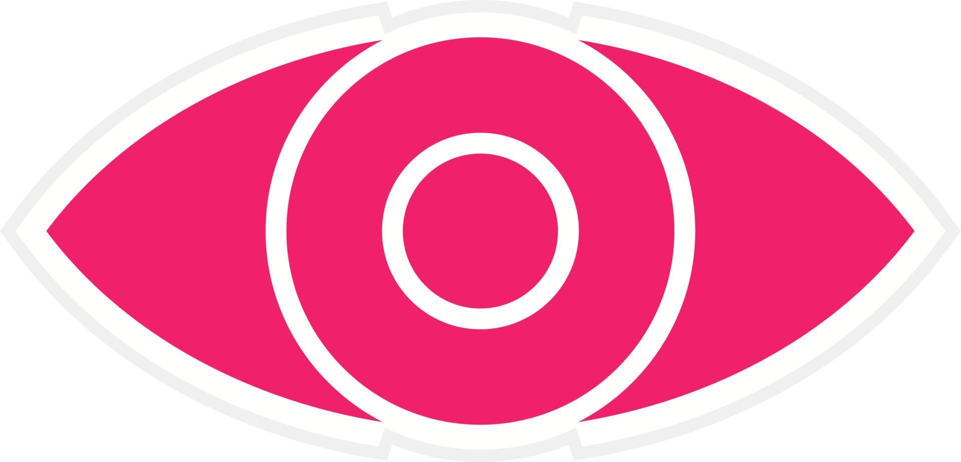 Vision Vector Icon Style