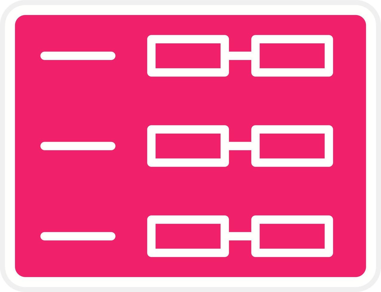 Schedule Vector Icon Style