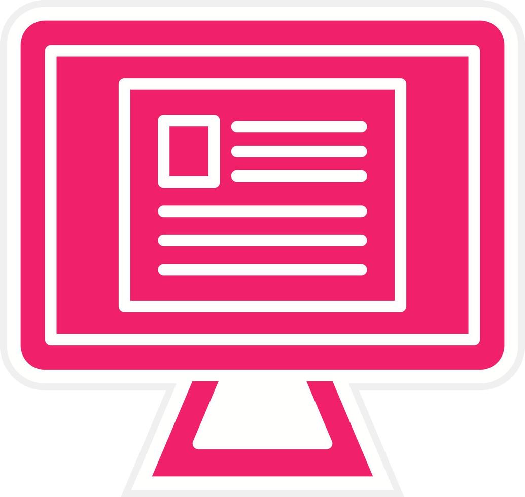 Vlog Vector Icon Style