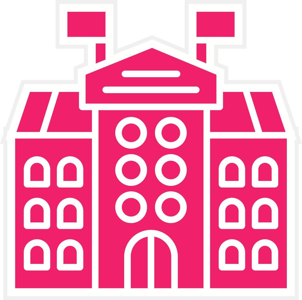 University Vector Icon Style