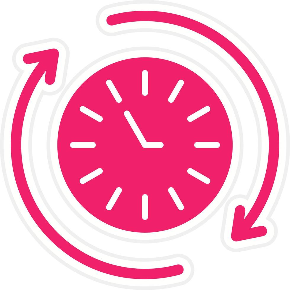 Queue Vector Icon Style