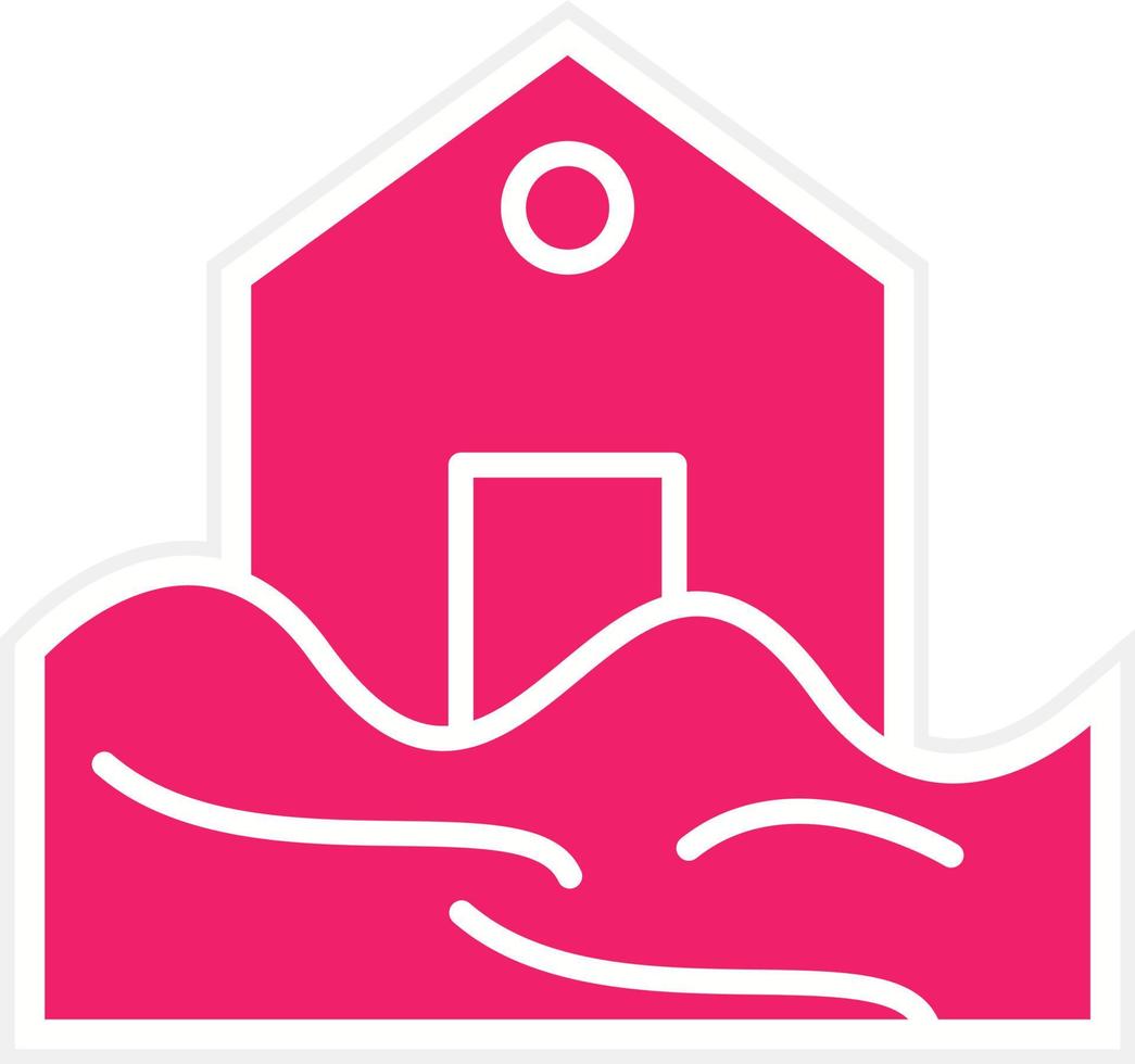 Flood Vector Icon Style