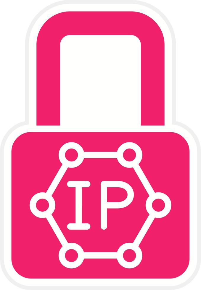 Ip Blocking Vector Icon Style