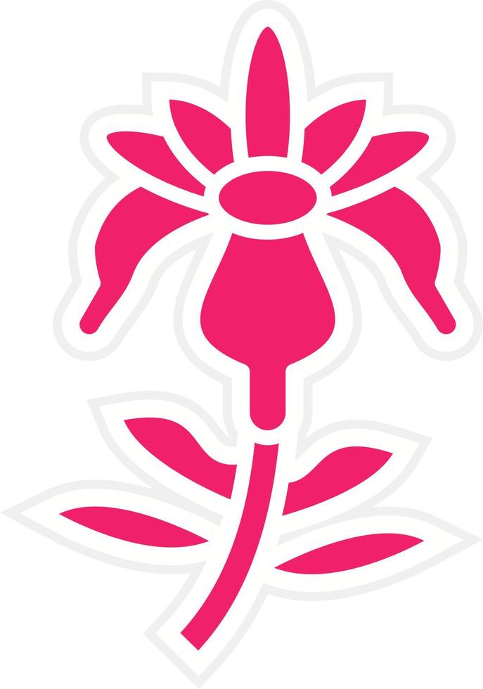 Iris Vector Icon Style