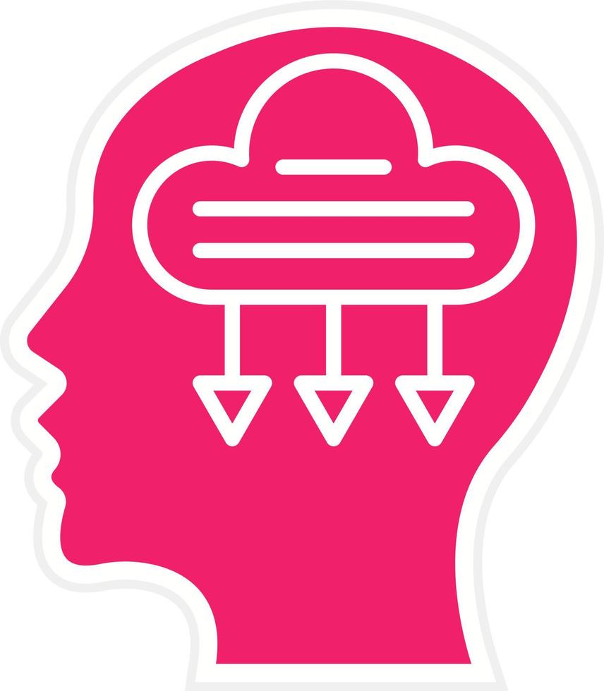 Pessimistic Vector Icon Style