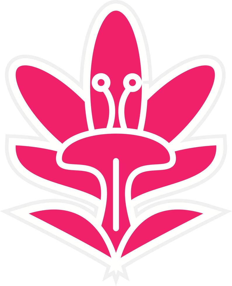 Crocus Vector Icon Style