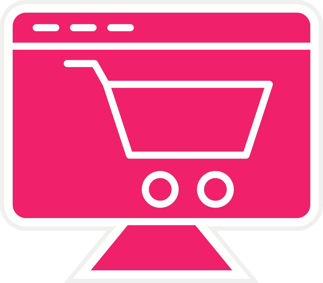 Ecommerce Platform Vector Icon Style