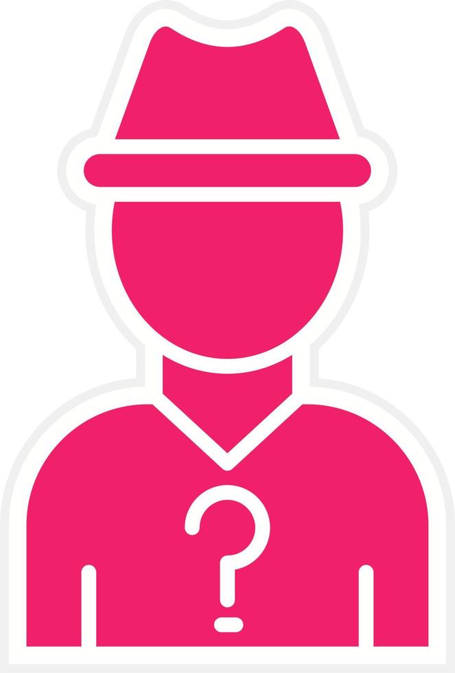 Anonymity Vector Icon Style