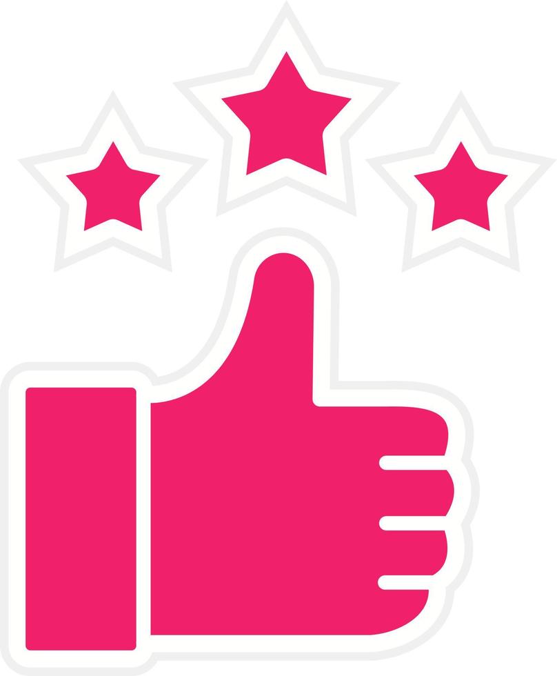 Satisfaction Guarantee Vector Icon Style