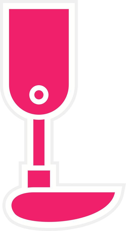 Prosthesis Vector Icon Style