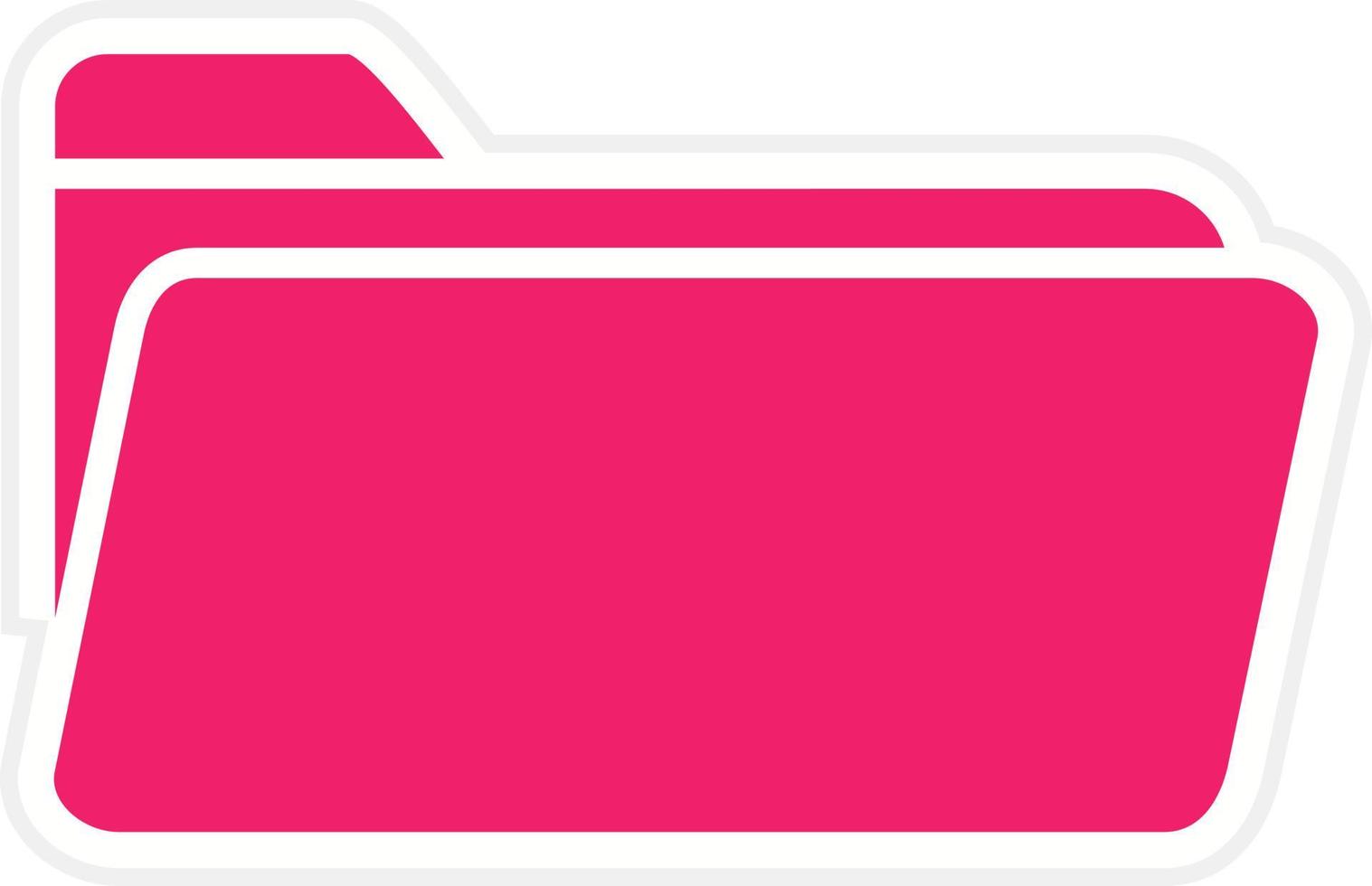 Folder Vector Icon Style