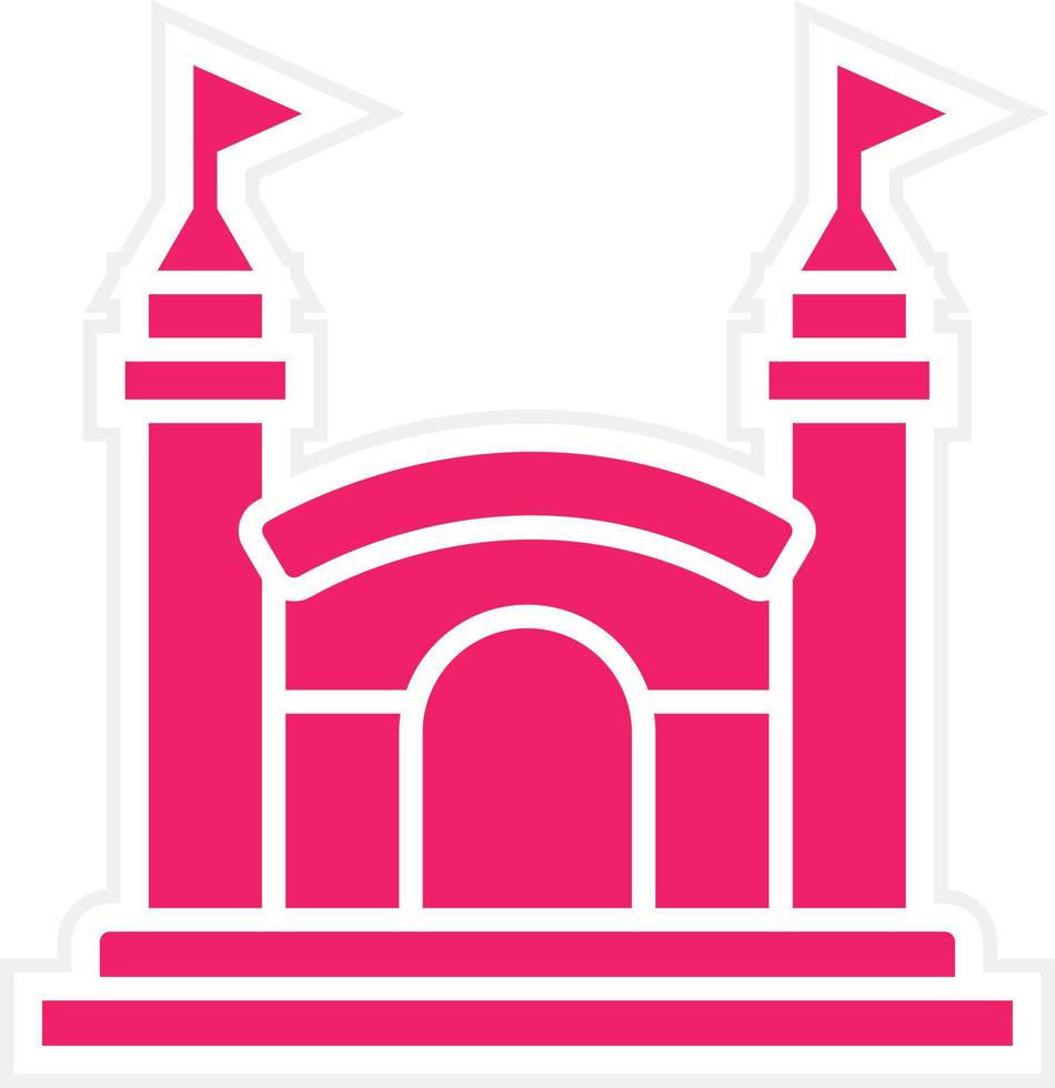 Fun House Vector Icon Style