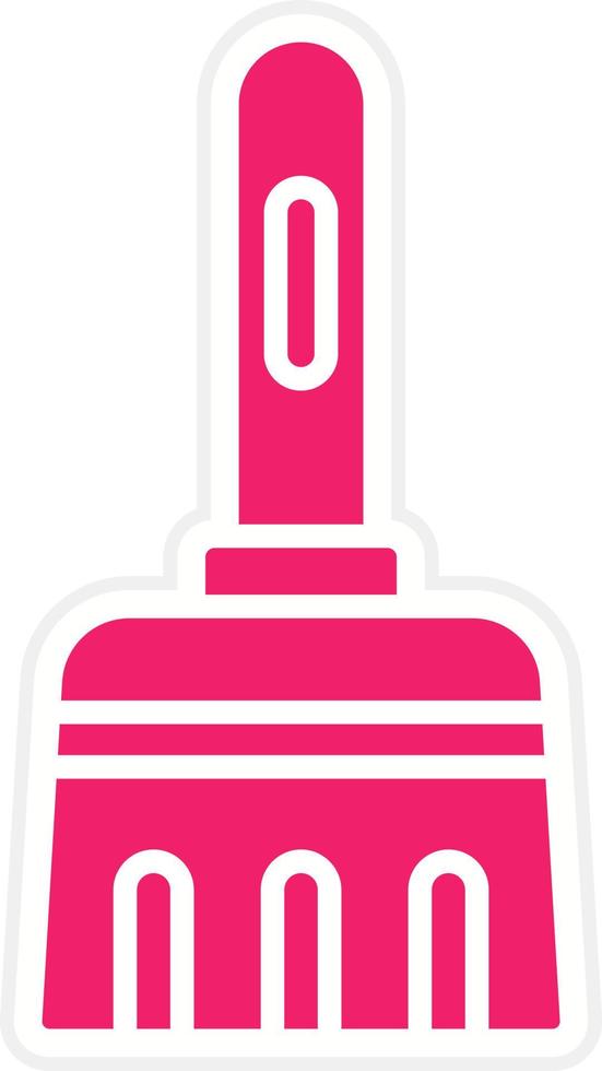 Dustpan Vector Icon Style