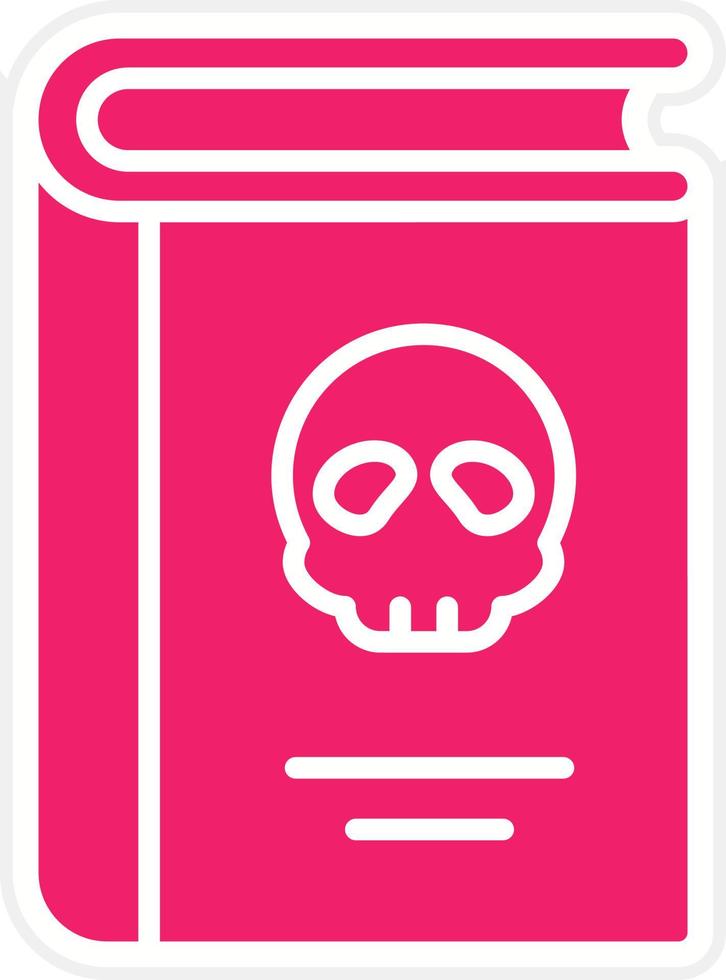 Literary Horror Vector Icon Style