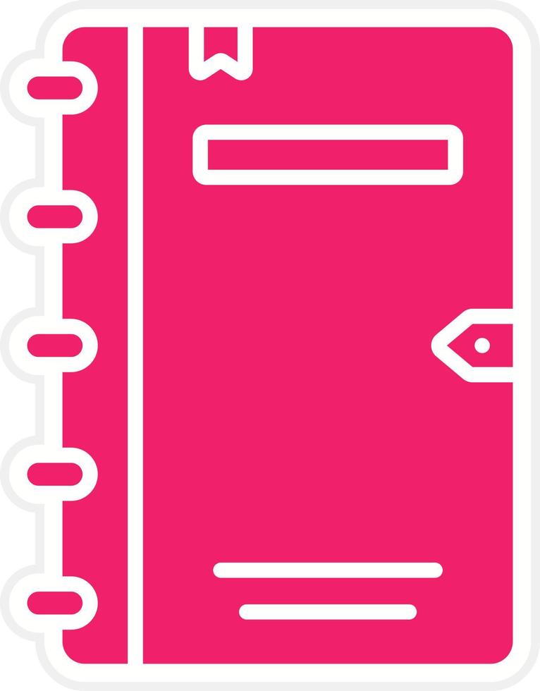 Journal Vector Icon Style