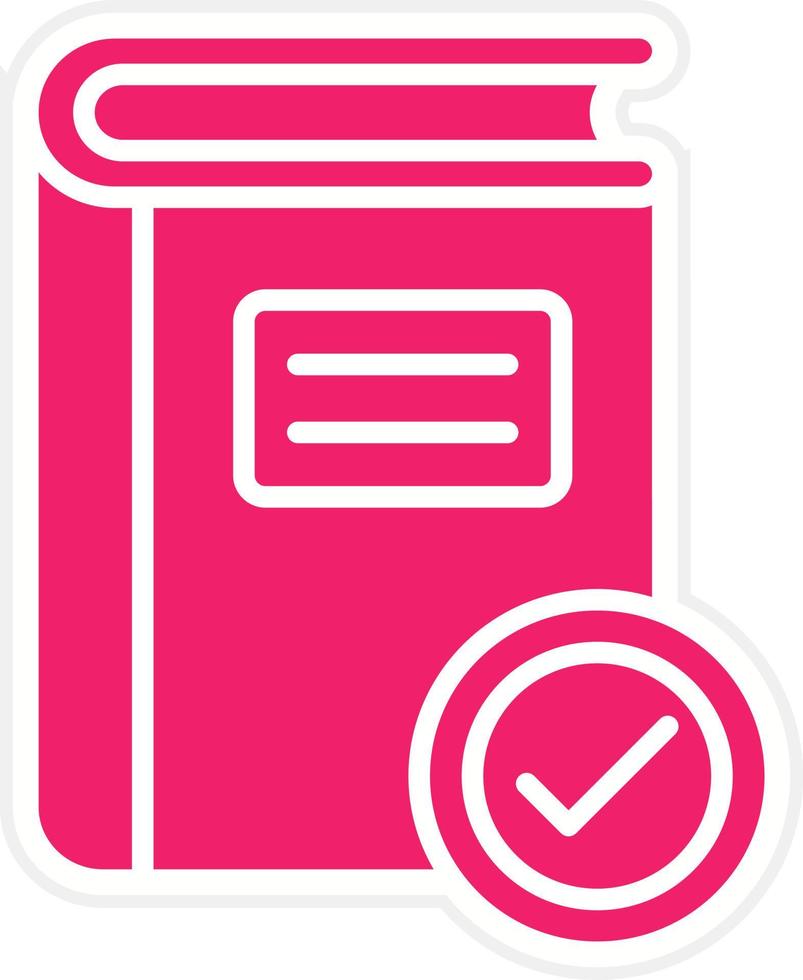 Literary Work Vector Icon Style