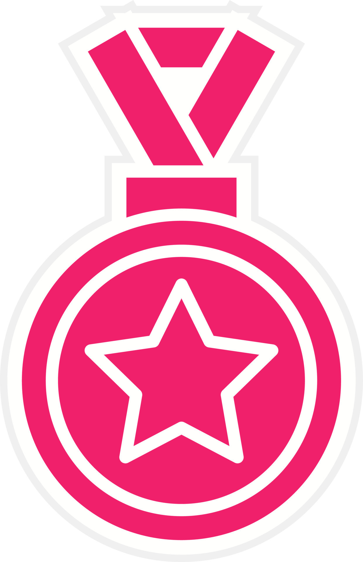 Gold Medal Vector Icon Style 22437277 Vector Art at Vecteezy