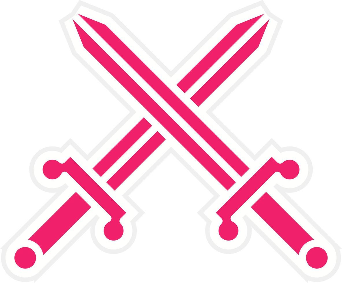 Sword Vector Icon Style