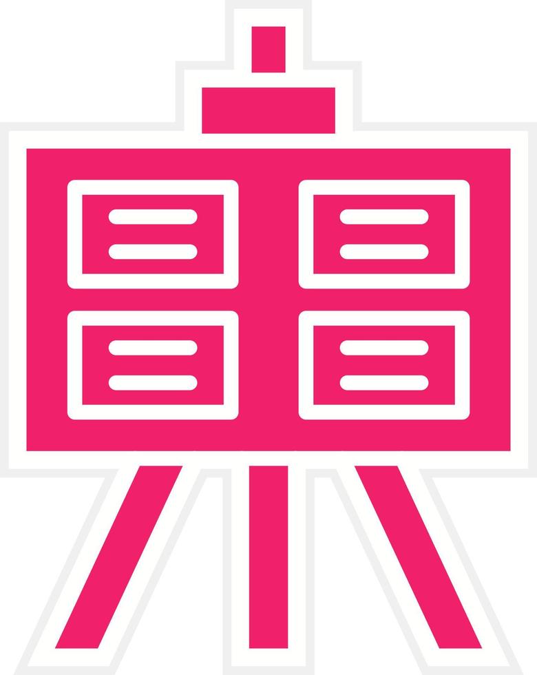 Storyboard Vector Icon Style
