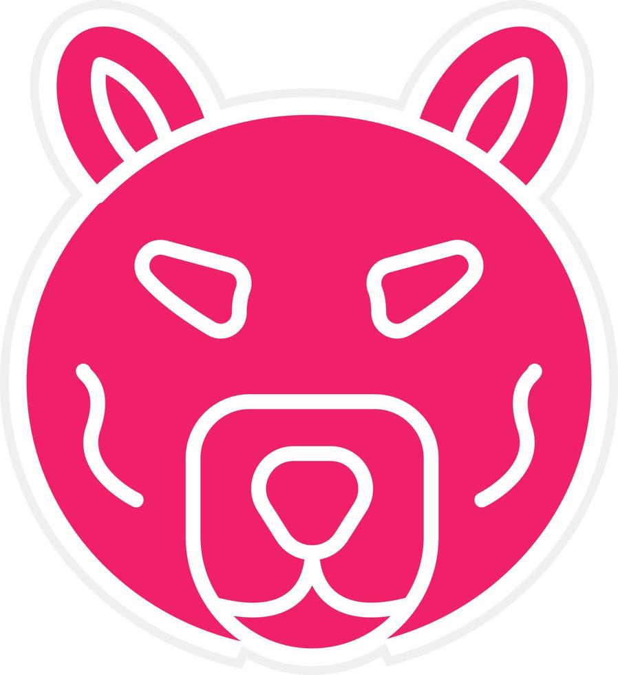 Bear Vector Icon Style