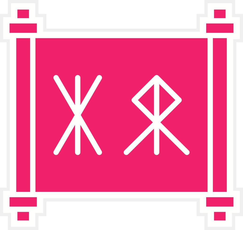 Runes Vector Icon Style