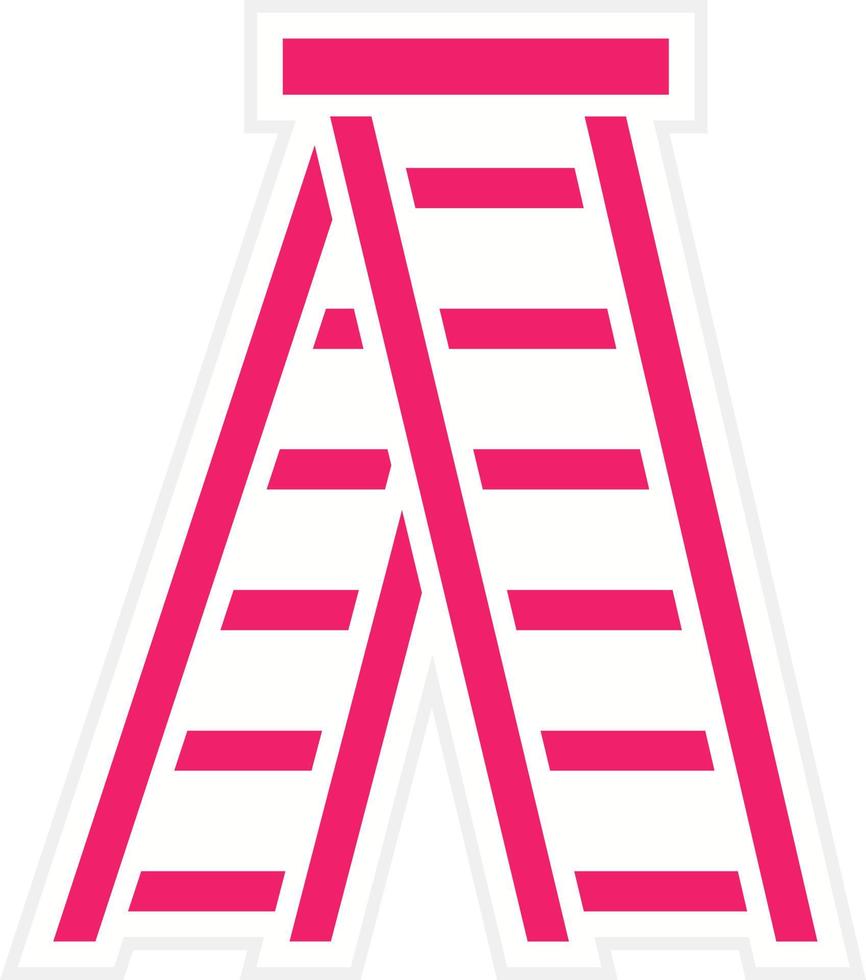 Ladder Vector Icon Style