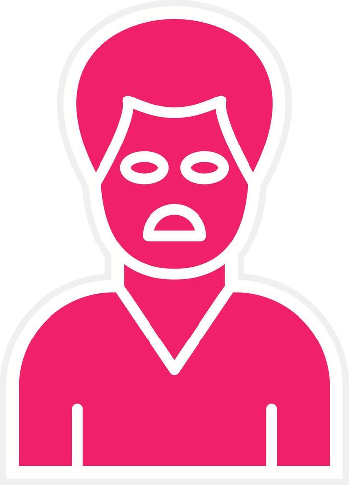 Bored Vector Icon Style