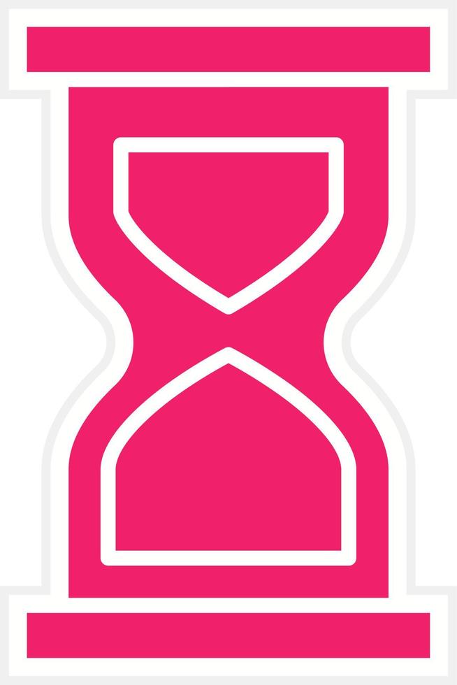 Hourglass Vector Icon Style