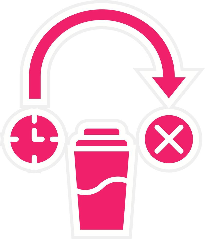 End Of Life Disposal Vector Icon Style