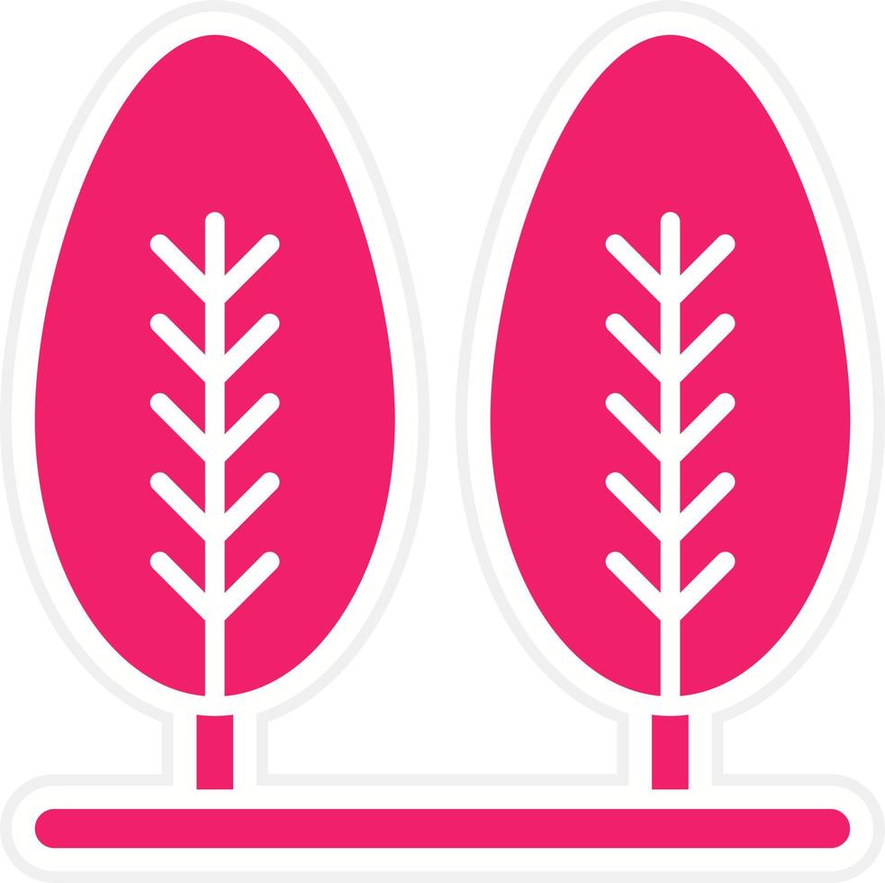 Cypress Vector Icon Style