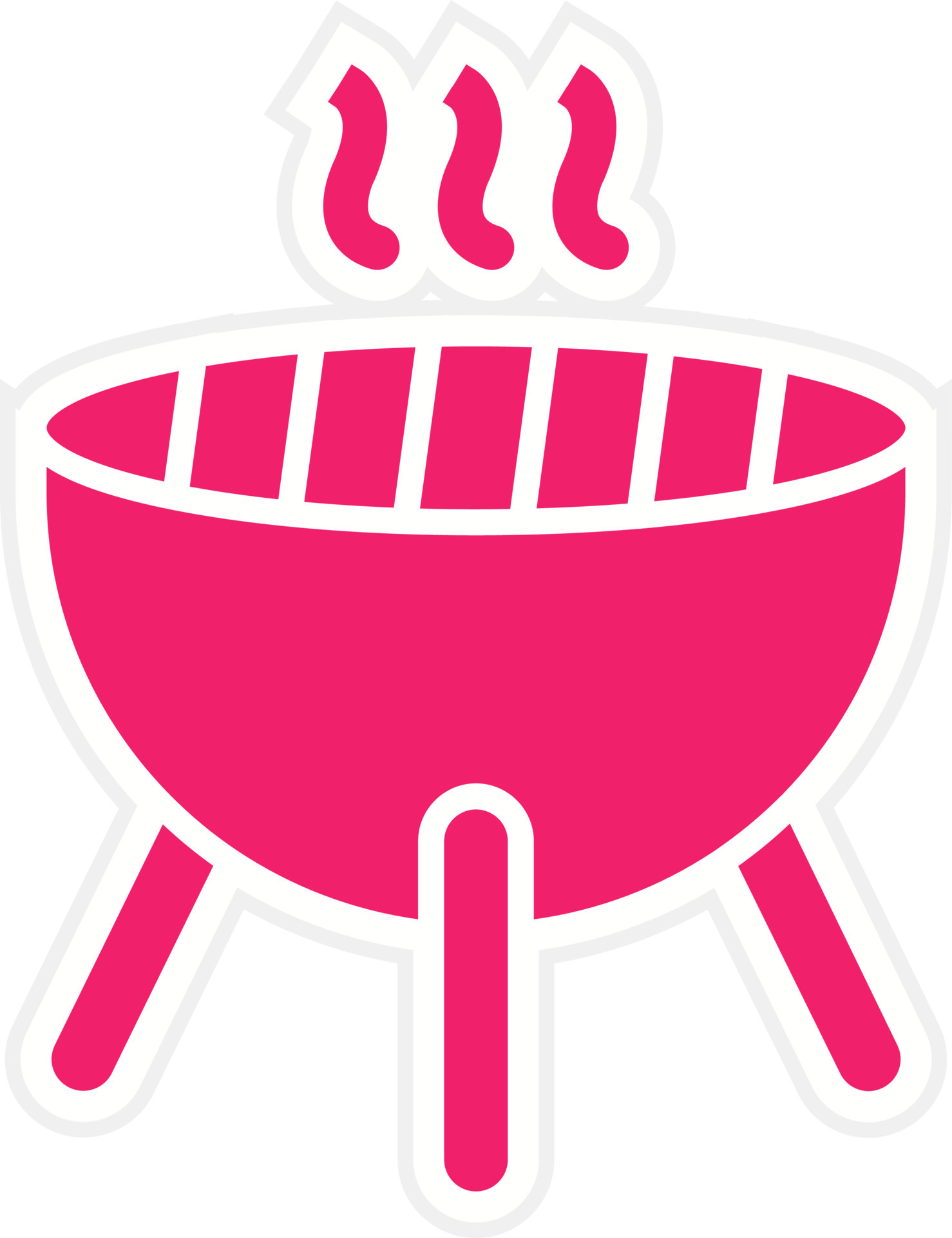 Grill Vector Icon Style 22437809 Vector Art at Vecteezy
