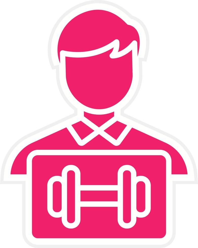 Trainer Vector Icon Style