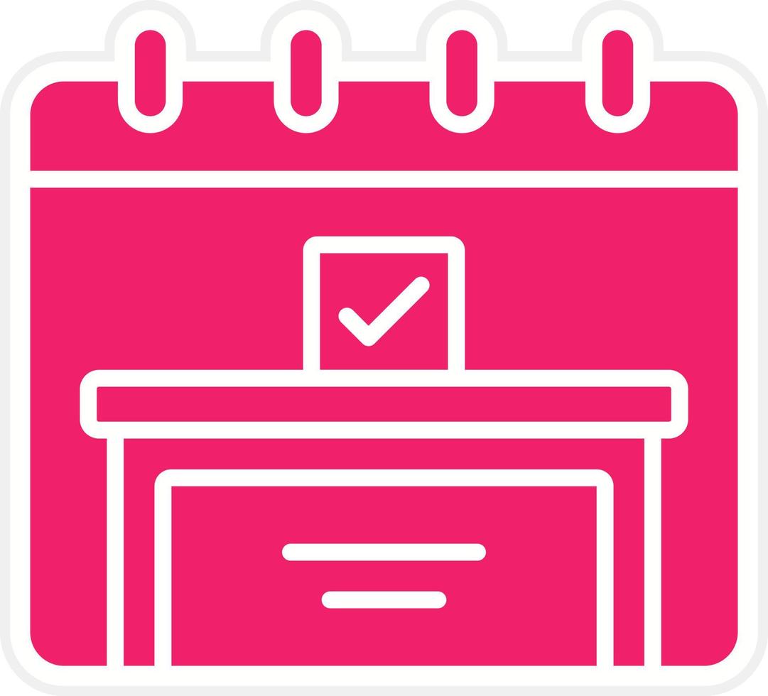 Election Day Vector Icon Style