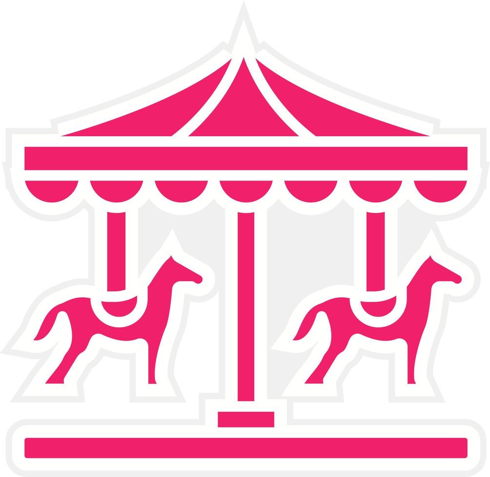 Carousel Vector Icon Style