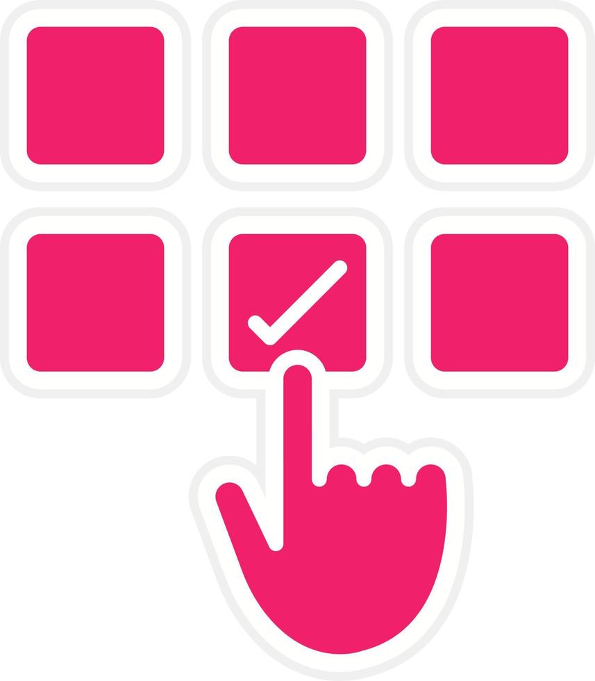 Choose-Choice Vector Icon Style