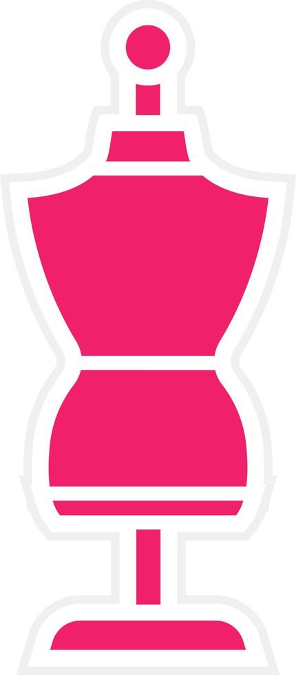 Mannequin Vector Icon Style