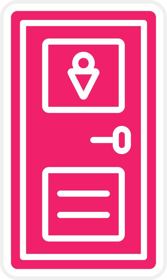 Toilet Vector Icon Style