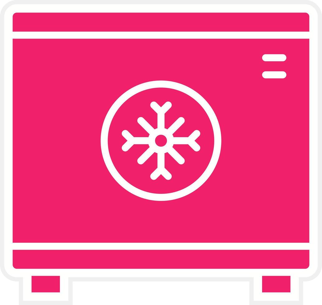 Freezer Vector Icon Style