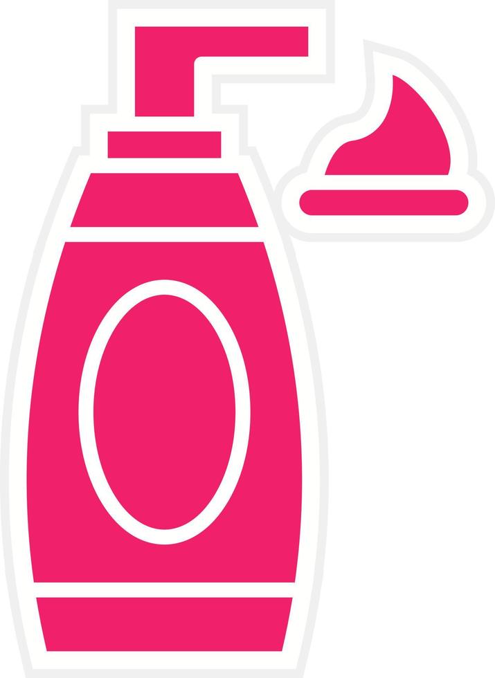 Cleansing Foam Vector Icon Style