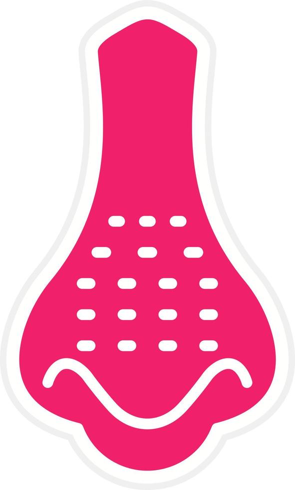 Blackhead Vector Icon Style