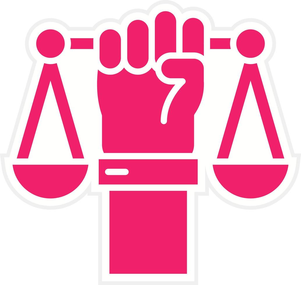 Civil Law Vector Icon Style