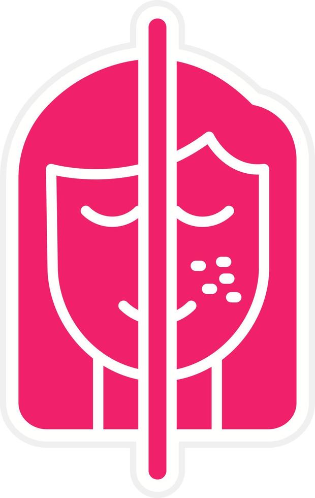 Hyperpigmentation Vector Icon Style