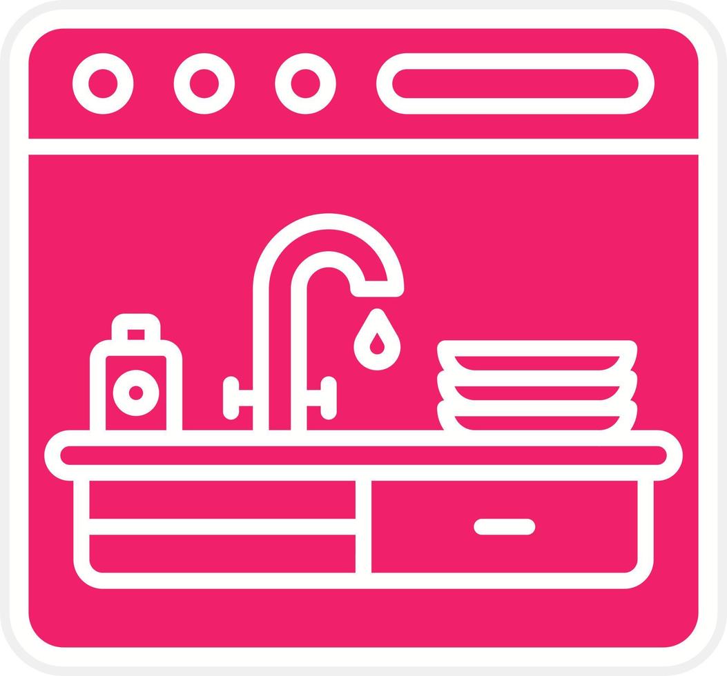 cocina vector icono estilo