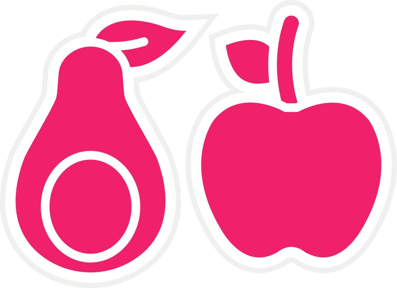Low Fat Diet Vector Icon Style