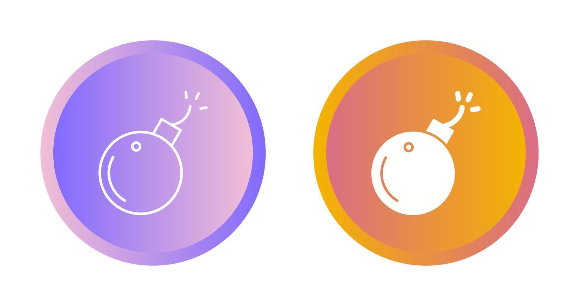 Exploding Cannon Ball Vector Icon