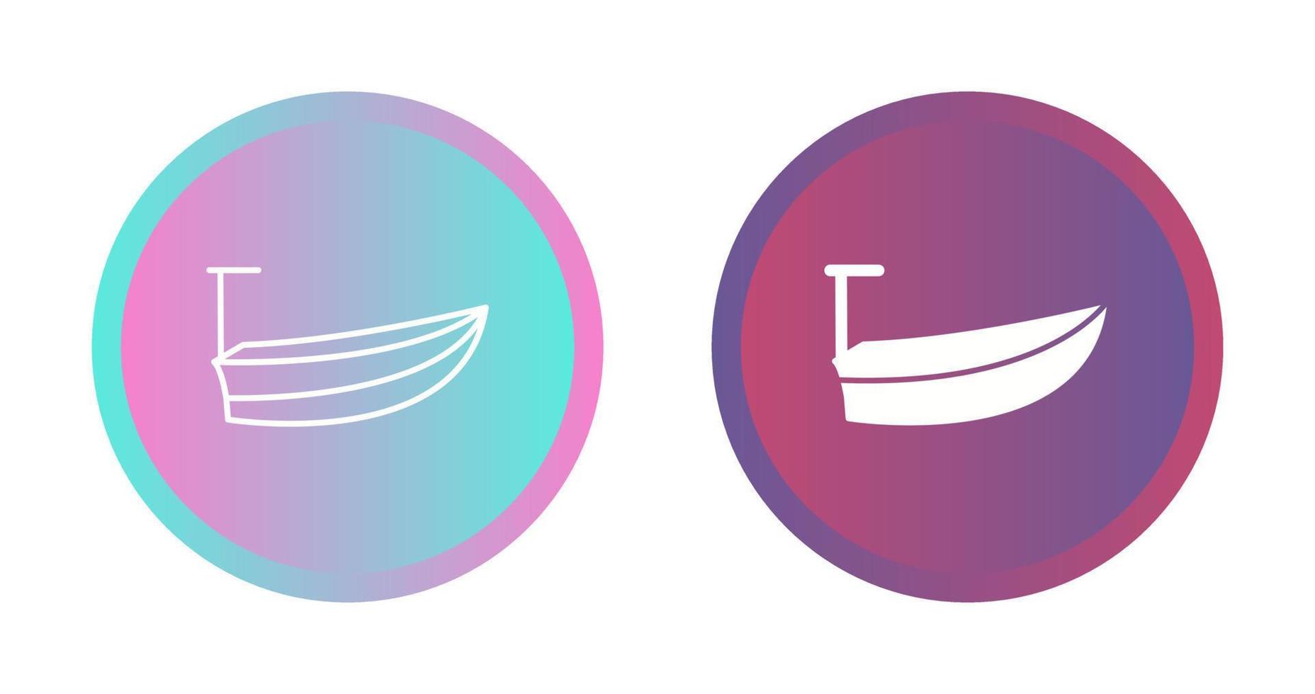 Small Boat Vector Icon