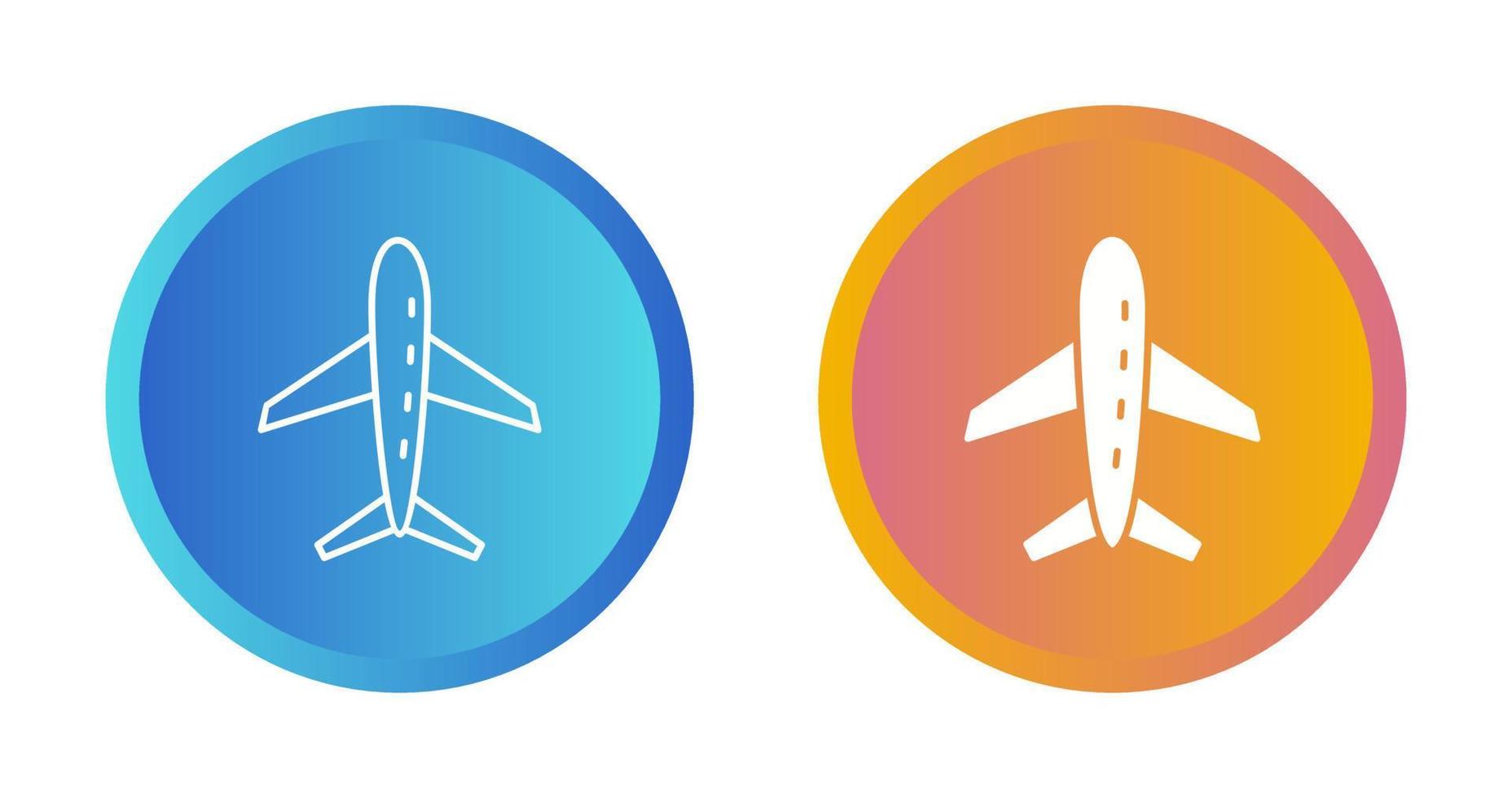 icono de vector de vuelo