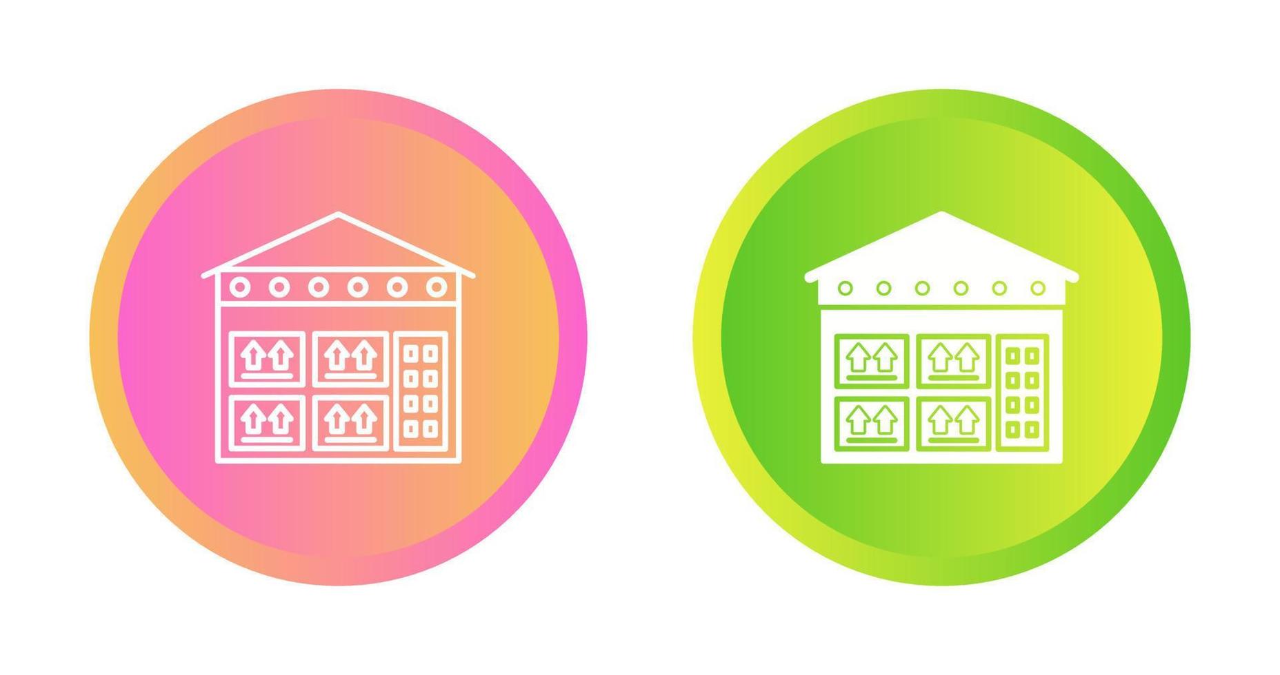 Storage Unit Vector Icon