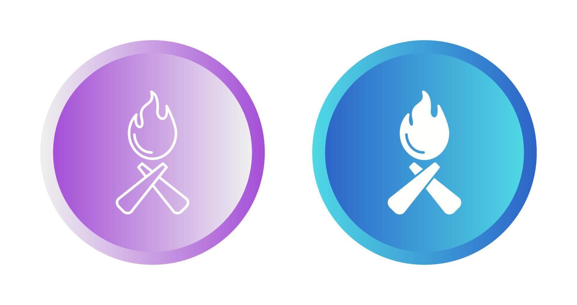 icono de vector de fuego