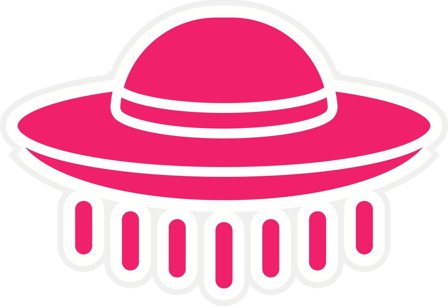 Ufo Vector Icon Style